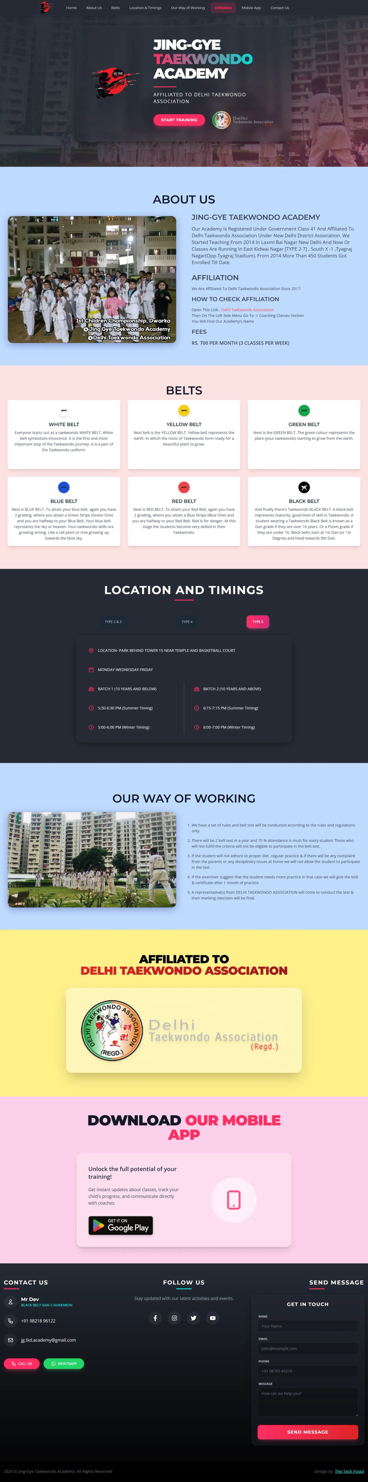 jing-gye taekwondo academy