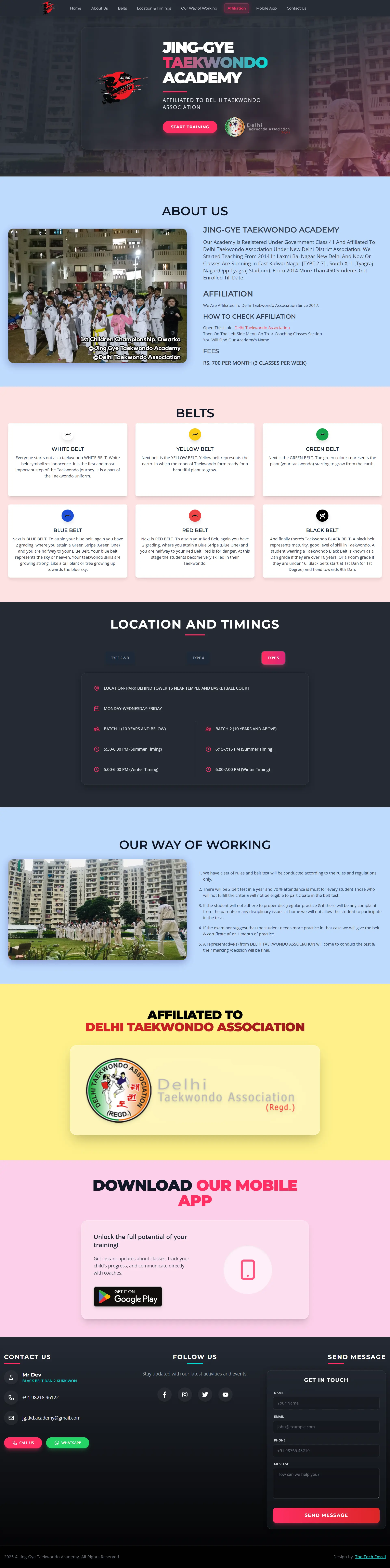 jing-gye taekwondo academy